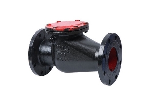 法兰 H44T铸铁旋启式止回阀 北京阀门厂